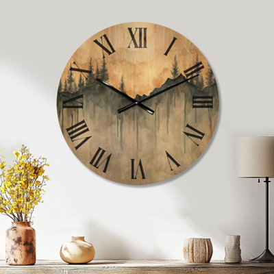 Horloge murale Woodland