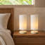 Lampe de table en bois massif Yurith