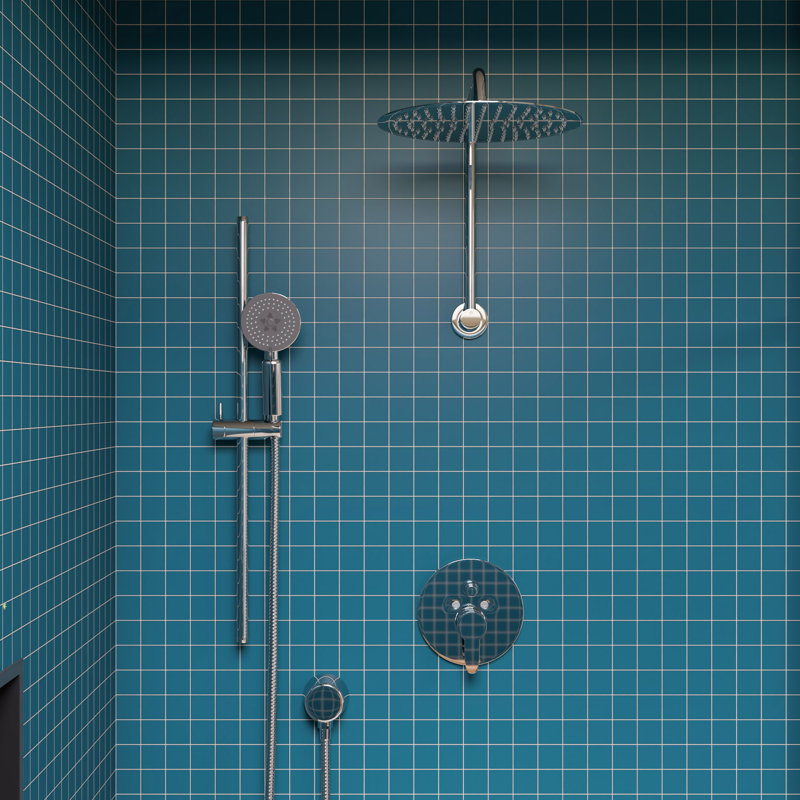 Rain 1.8 GPM GPM, Solid Polished Stainless Steel