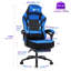 Fauteuil de jeu vidéo ergonomique réglable-1563492519