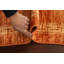 One-of-a-Kind 2'8" X 9'4" New Age Runner Wool Area Rug in Orange
