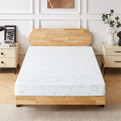 Matelas en mousse viscoélastique gélifiée mi-ferme