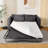 4" Cooling Gel Memory Foam Couch Bed Mattress Replacement, Fiberglass-Free & Machine Washable Cover(Sofa Not Included)-789658634