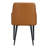 Enderlin Tufted Faux Leather Upholstered Metal Armchair-69489392