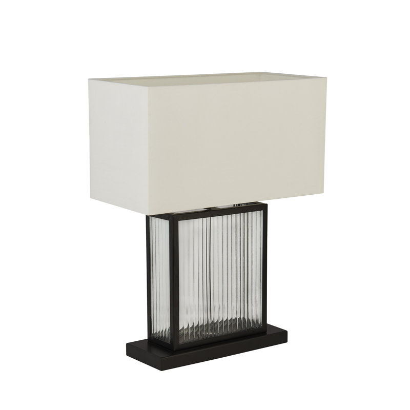 Juliann Metal Table Lamp, Black