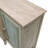 Sanibel - 4-Door Credenza - Green, Grey Finish