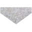 Mosaic Leather Cowhide Chevron Area Rug in Ivory-40096246