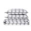 Ensemble de housse de couette en flanelle à carreaux London Fog-61202091