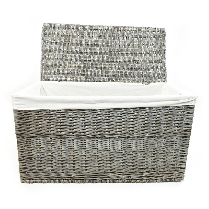 Coso Blanket Chest, 46cm H x 84cm W x 45cm D, Grey