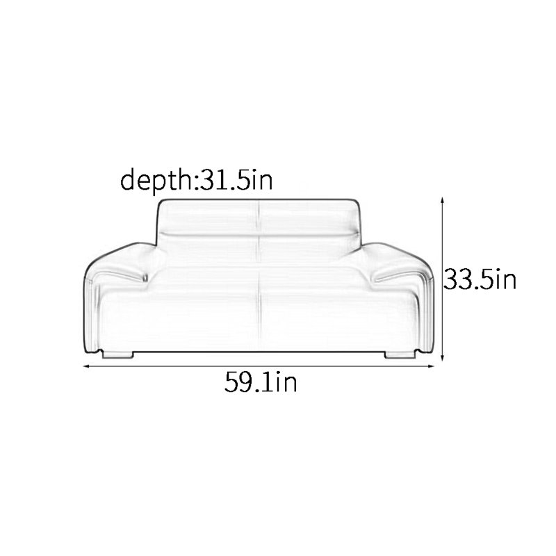 Modern elegant beautiful business sofa