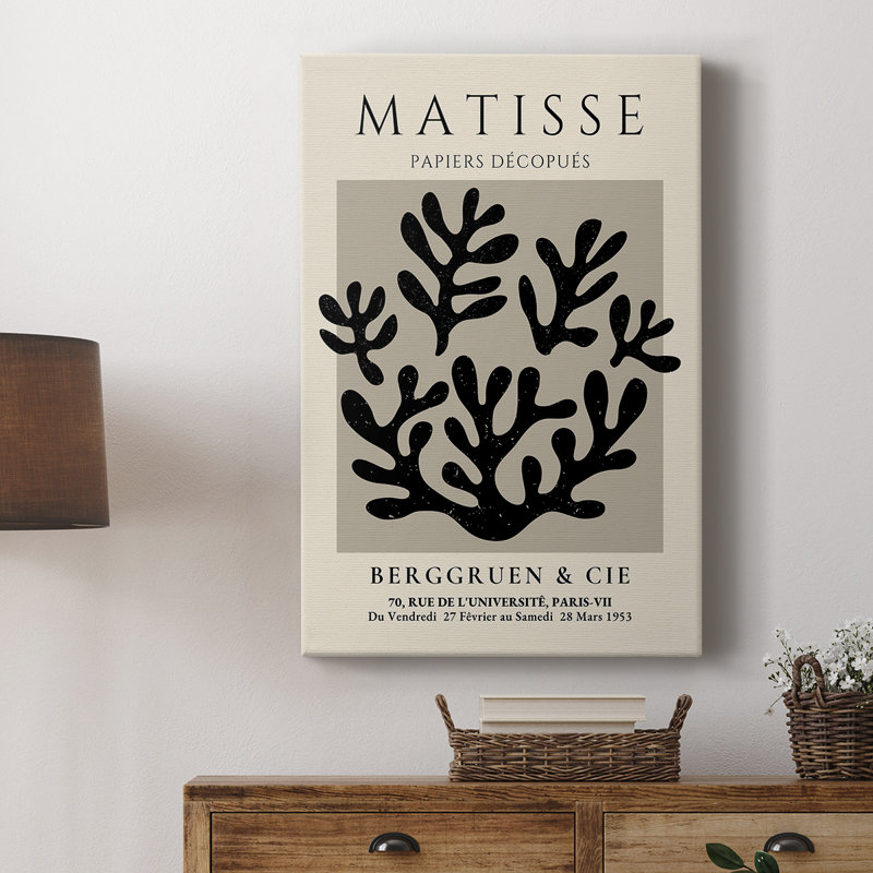 Matisse CLV, reproduction encadrée - galerie Cavas sur mesure, H 36 po x l 24 po