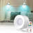Lepotec Wireless RGB Wall Sconces with Remote Control,2000mah Rechargeable Portable Desk Lamp-928453100
