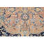 Tapis corail unique en laine noué à la main de style années 1970 de 6 pi 4 po x 9 pi 5 po Ronita