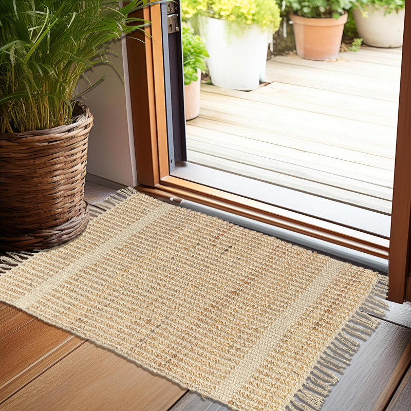 Tapis en jute / sisal Nandana, Rectangle 2 pi x 3 pi