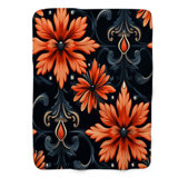 Baroque Patterns - 1 Piece Premium Sherpa Blanket