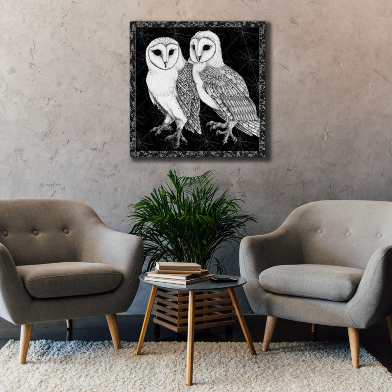 «Arsenic and Old Lace Bw No Words 4» par Wild Apple Portfolio, art mural sur toile, 37 po x 37 po, H 37 po x l 37 po