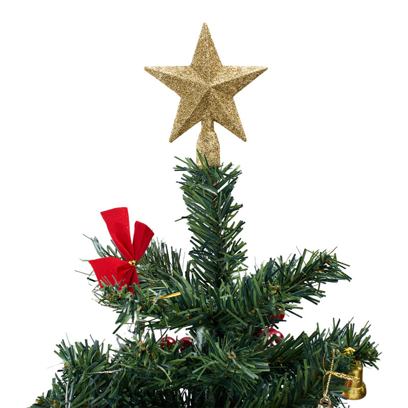 Christmas Tree with String Lights