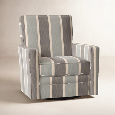 Invitation Pine Swivel Accent Chair