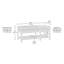 Table basse avec rangement à plateau relevable extensible Myrasol-40512664-40512665