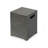 Edmundson Square Iron Propane Smokeless Fire Pit