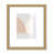 Toile avec cadre en bois beige sélectionné