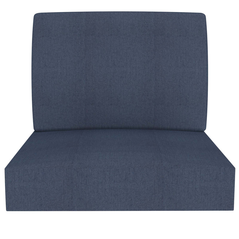 Coussin d'extérieur 28,5 po Sunbrella®, Marine, 5" H x 25.5" W x 25.5" D