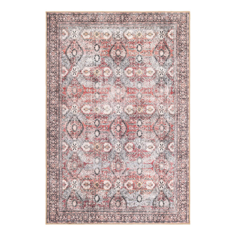 Bungalow Rose Abigail Timeless Rug, Rectangle 4 pi 1 po x 6 pi 1 po
