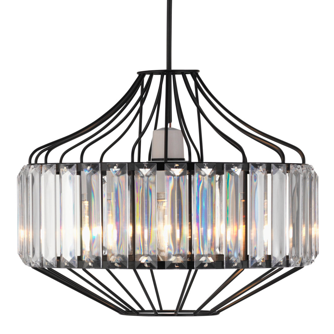 24cm H Drum Pendant Shade ( Screw On )