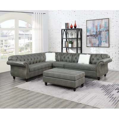 Sowa Upholstered L-Shaped Sectional