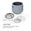 Round Stone Smokeless Fire Pit