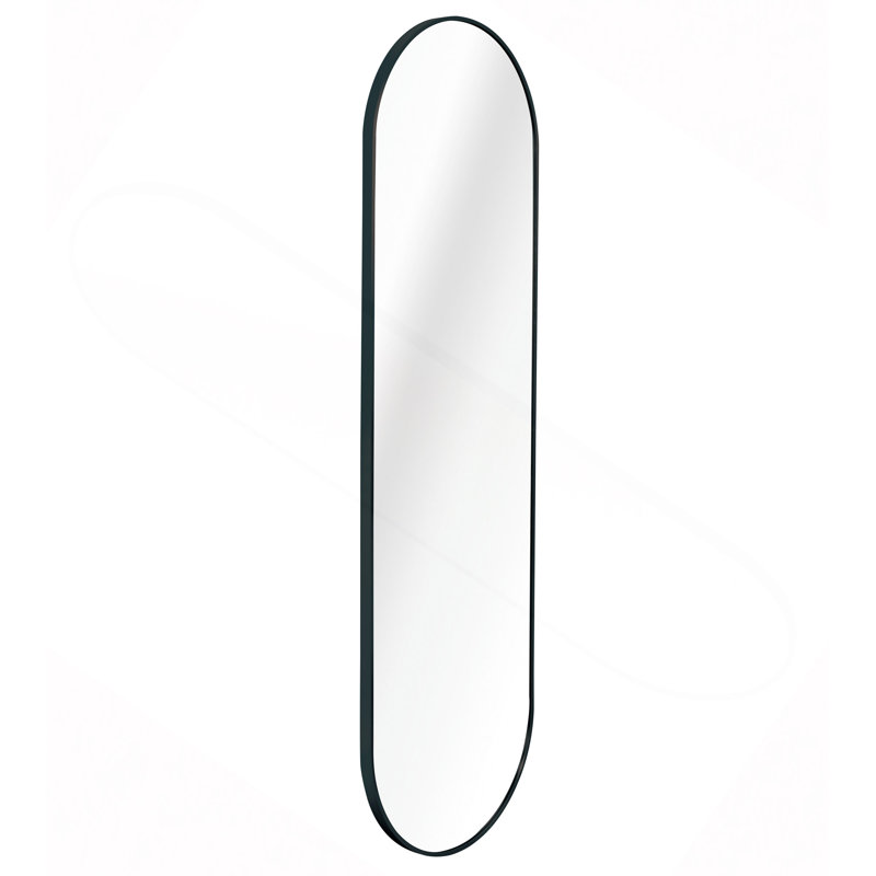 Miroir ou miroir de salle de bain noir 63 po x 20 po