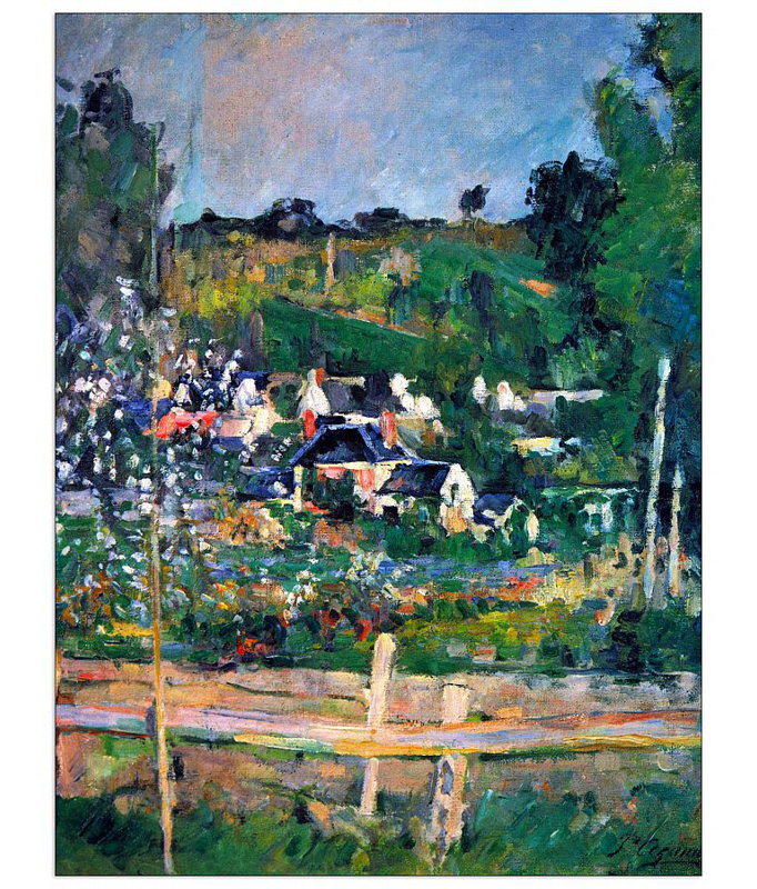 Paul Cezanne - Wrapped Canvas Painting, 80cm H x 60cm W x 1.8cm D