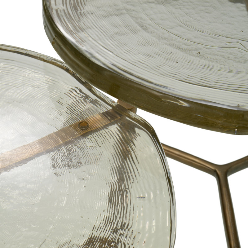 Baldovini Glass Nesting Coffee Table