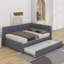 Lit de jour double avec lit gigogne-1338719463