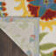 Tapis d'intérieur / extérieur crème / gris / rouge Richana-643827817
