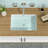 Topcraft White Ceramic Rectangular Undermount Bathroom Sink With Overflow, 19.5 X 14 X 6 Inches