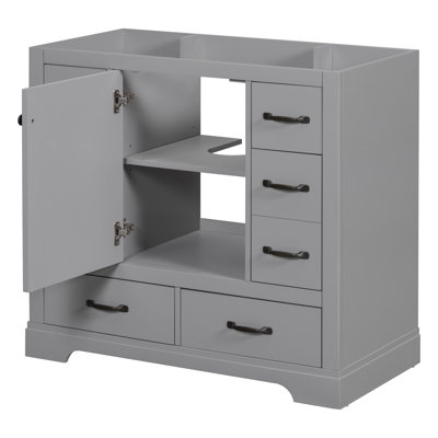 36" Bathroom Vanity Without Sink