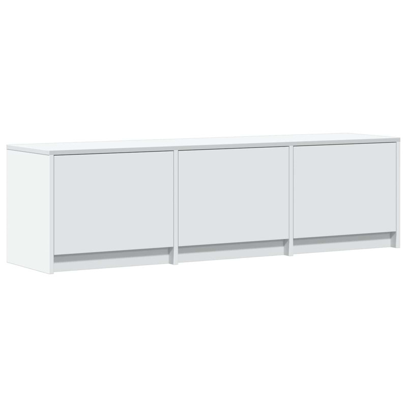 Unfinished TV Stand, 40cm H x 140cm L x 34cm W, White