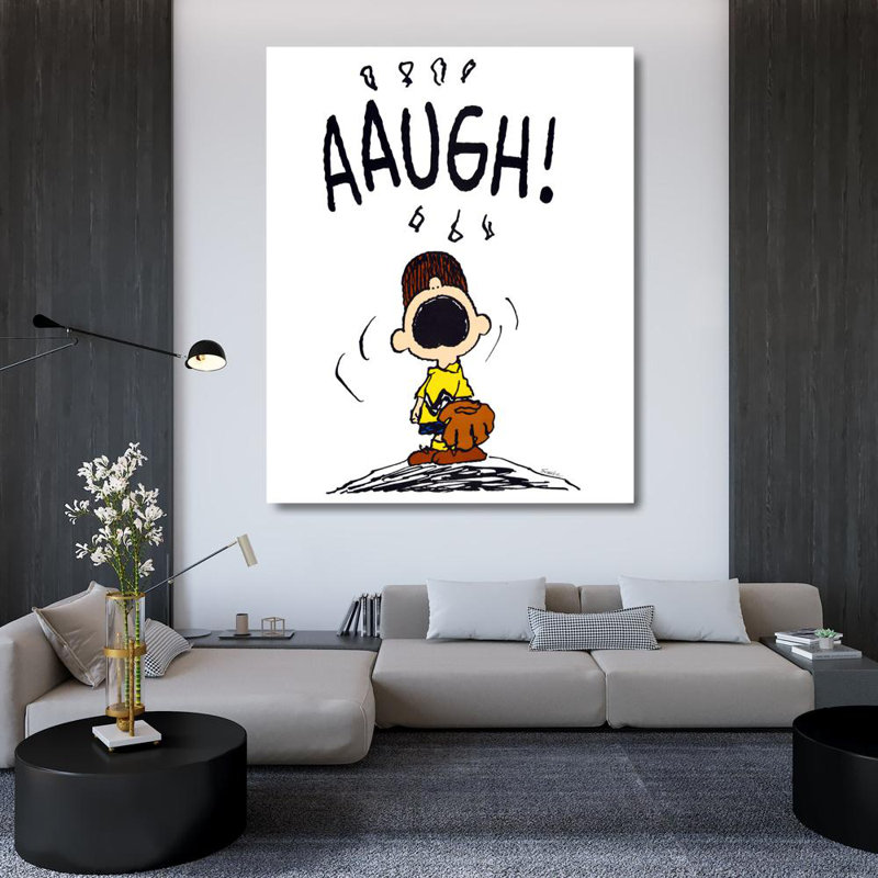 Aaugh, 45" H x 36" W