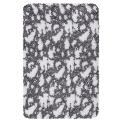 Shag Area Rugs for Living Room Fluffy Fuzzy Area Rugs Shaggy Soft Plush Carpet Indoor Non Slip Cowprint Floor Rug for Bedroom Kids Home Baby Nursery Home Decor