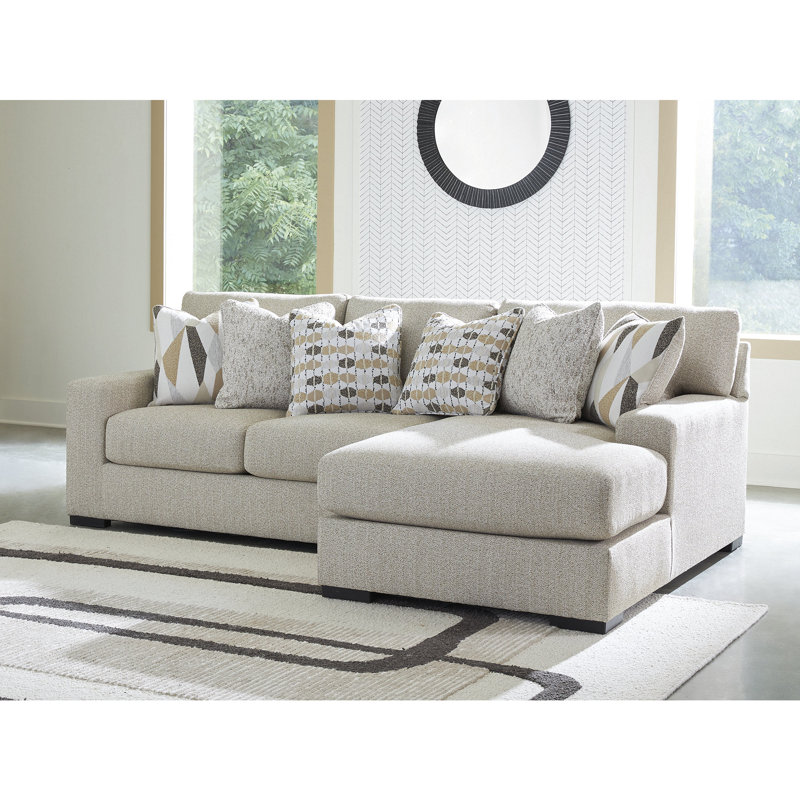 Canapé modulaire 2 pièces Croskey, Orienté à droite