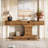 Modern Console Table for Living Room, 63-Inch Wood Entryway Table, Sofa Table