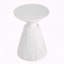 Table d'appoint rétro texturée Marbré MGO