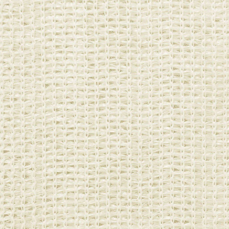 Écran de balcon en PEHD Vidaxl, Crème, L 196,9 po x P 47,2 po
