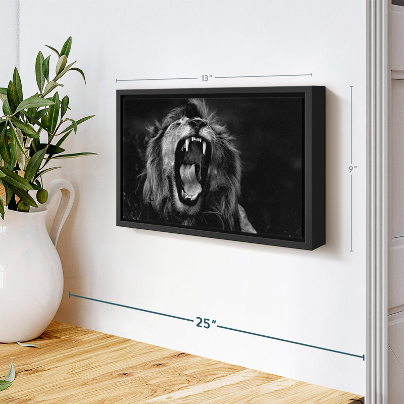 Animal «Wild Sans titre I», art mural, H 9 po x l 13 po