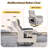 Outdoor 360° Swivel Rattan Recliner Chair-327090253-327090250