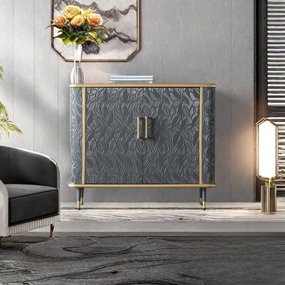 Simple Light Luxury Multi-functional Decor Cabinet