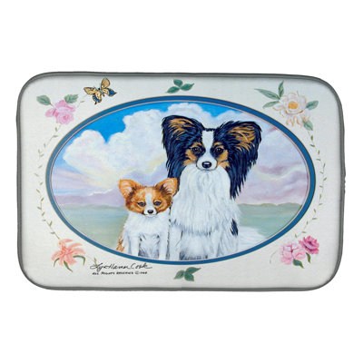 Tapis de séchage papillon
