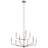 9 - Light Steel Dimmable Chandelier-1827279116