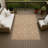 Machine Washable Indoor/Outdoor Chantille ACN2792 Floral Rug-934157982-934157971